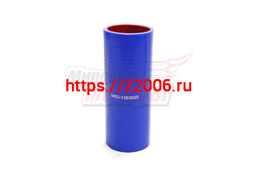 Патрубок радиатора нижний МАЗ силикон.,синий,армир. L180мм,d60мм. (HH054) Патрубок радиатора нижний МАЗ силикон.,синий,армир. L180мм,d60мм. (HH054)