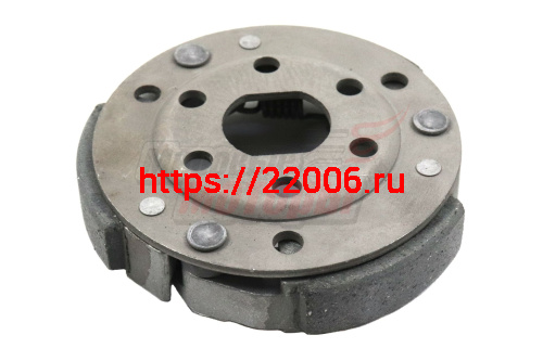 Муфта сцепления вариатора с колодками (4такт Futong 50cc) (без ведомого конуса) Муфта сцепления вариатора с колодками (4такт Futong 50cc) (без ведомого конуса)
