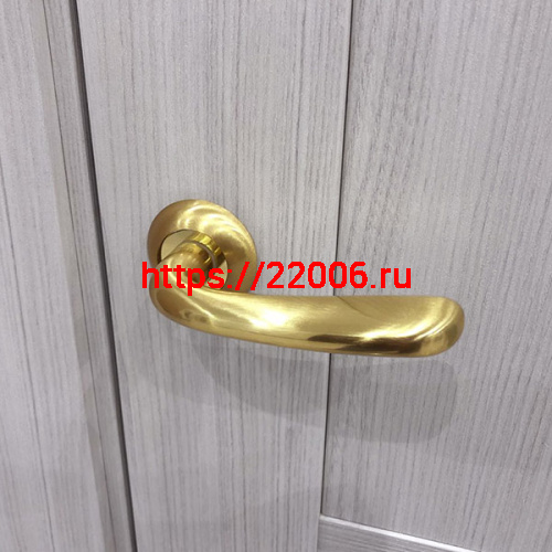 Ручка Punto (Пунто) раздельная SIMFONIA TL SG/GP-4 матовое золото/золото фото 2 Ручка Punto (Пунто) раздельная SIMFONIA TL SG/GP-4 матовое золото/золото фото 2