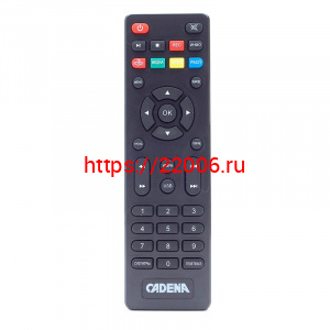 Пульт CADENA 1753SB для цифровой приставки Пульт CADENA 1753SB для цифровой приставки