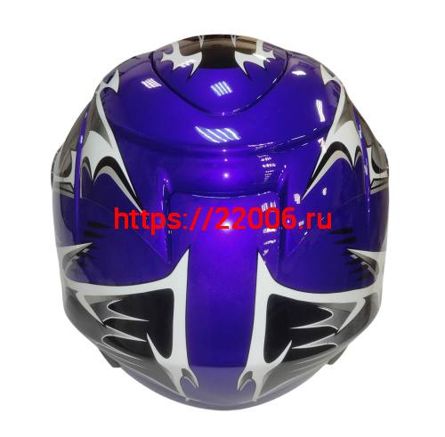 Шлем интеграл KIRIN KL-118, черный, серый, красный, синий, размер L фото 6 Шлем интеграл KIRIN KL-118, черный, серый, красный, синий, размер L фото 6