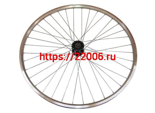 Обод Вело 29" передний, (2х стеночный) алюм., втулка алюм. под диск. тормоз 6 болтов, под эксц., Vbr фото 2