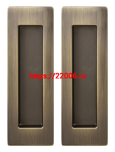 Ручка Armadillo (Армадилло) для раздвижных дверей SH.URB153.010 (SH010 URB) АВ-7 бронза Ручка Armadillo (Армадилло) для раздвижных дверей SH.URB153.010 (SH010 URB) АВ-7 бронза