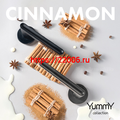 Ручка Armadillo (Армадилло) раздельная R.YM.CINNAMON FSG-39 флор. золото фото 3