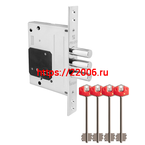 Замок Fuaro (Фуаро) врезной сувальдный TERMO MDV25/S-60.00.3R16 4 key (ключ удл. 120/75 мм) Замок Fuaro (Фуаро) врезной сувальдный TERMO MDV25/S-60.00.3R16 4 key (ключ удл. 120/75 мм)