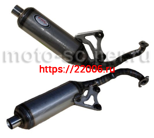 Глушитель Honda ZX, DIO, AF FRCR тюнинг Глушитель Honda ZX, DIO, AF FRCR тюнинг